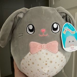 8” Easter Blake bow ties Bunny Squishmallow